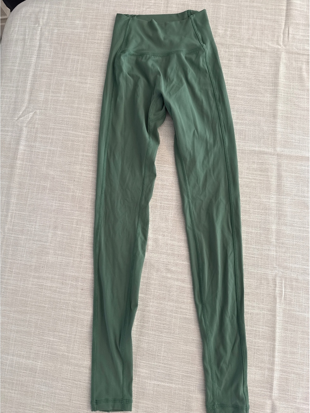 Alphalete High-Waisted Green Leggings Size 2XS